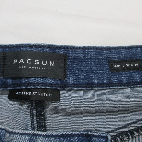 PACSUN Straight Leg Men's Jeans Size 32 - Picture 8 of 8